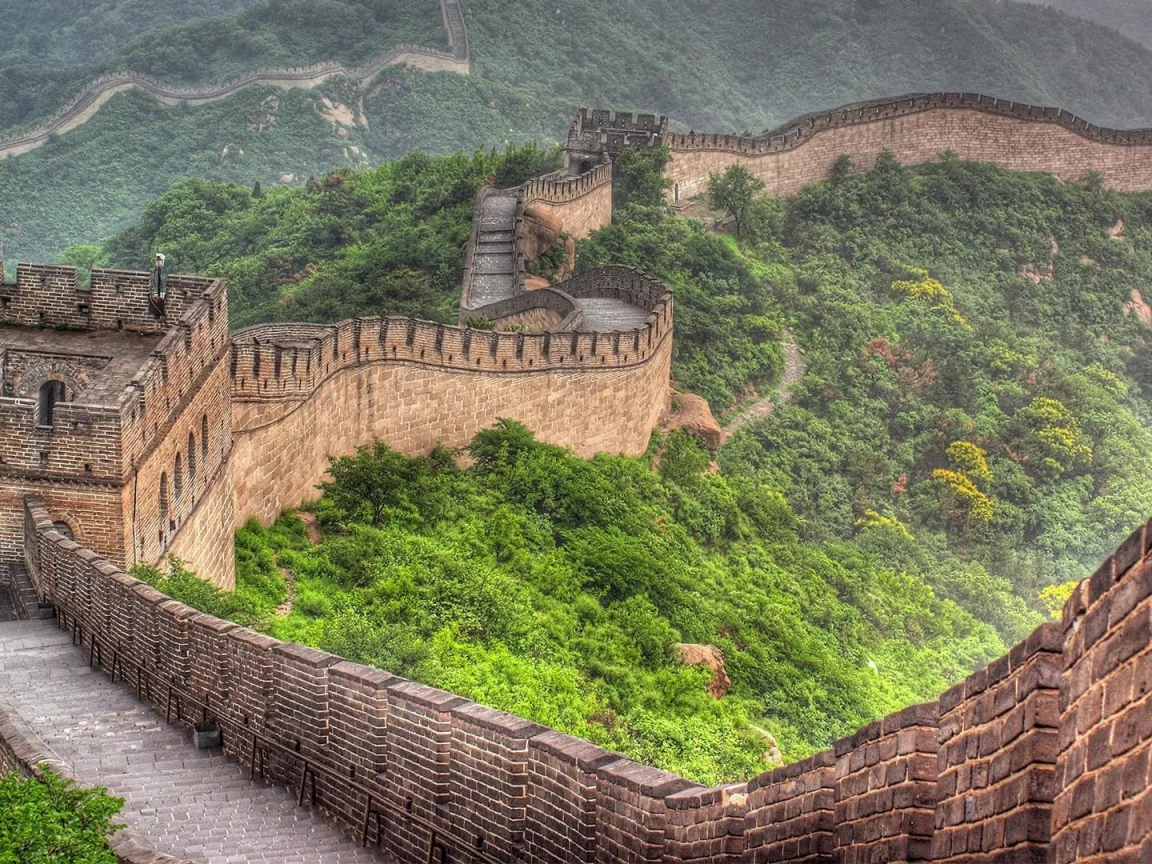 китай, великая, стена, great wall