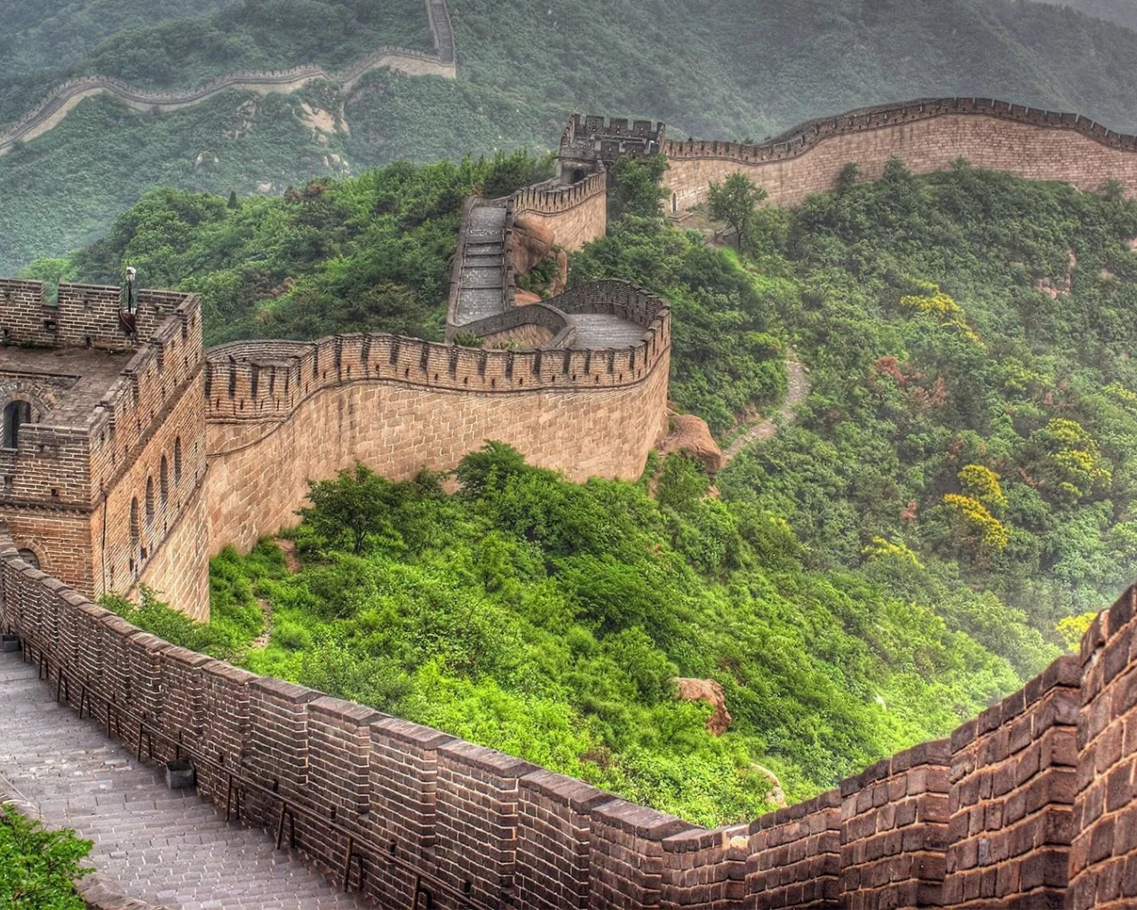 китай, великая, стена, great wall