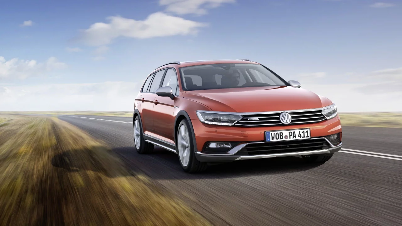 auto, volkswagen passat, alltrack