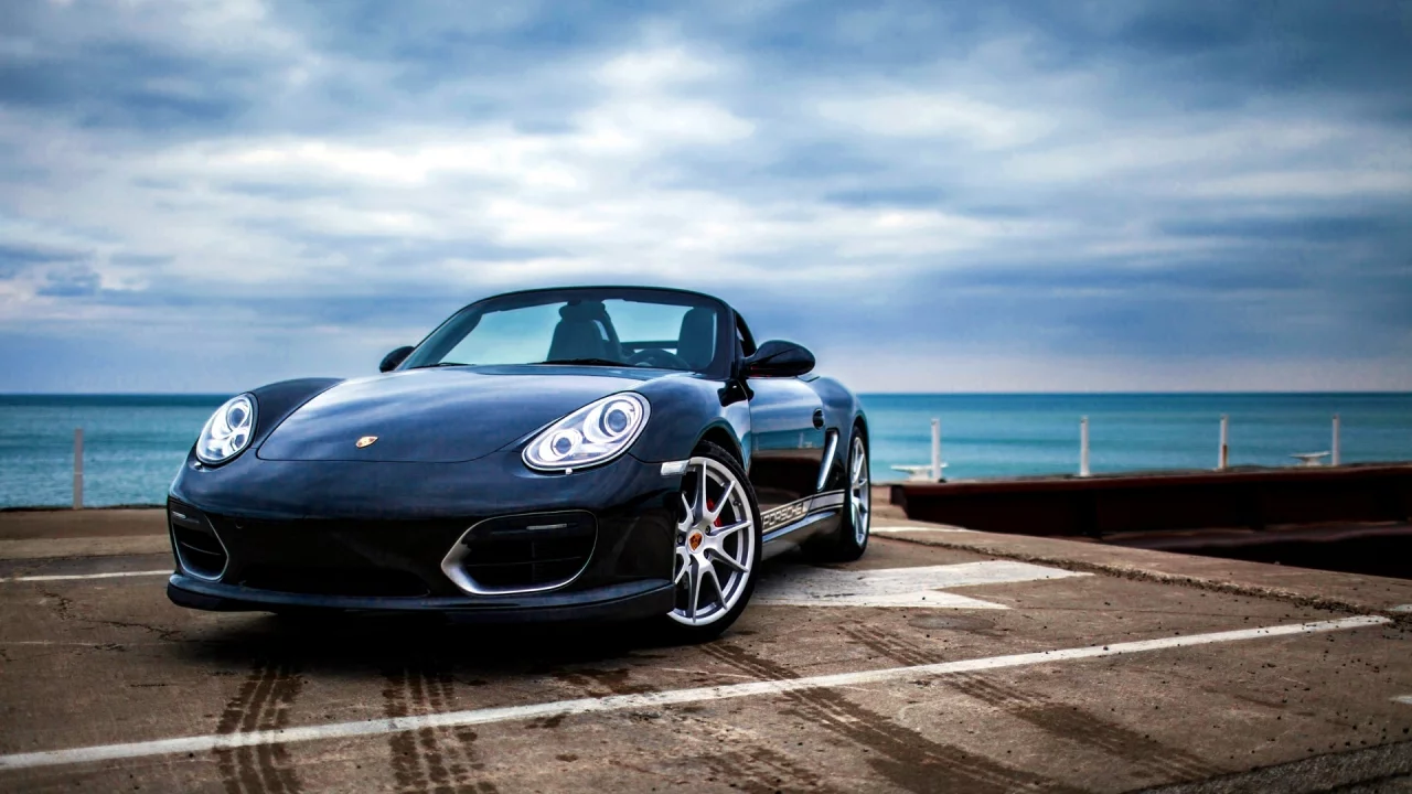 auto, porsche boxter, spyder