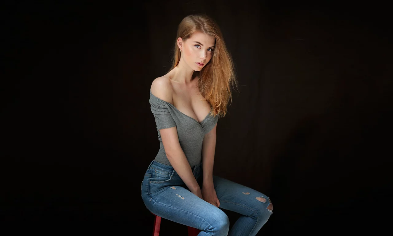 девушка, милая, симпатичная
