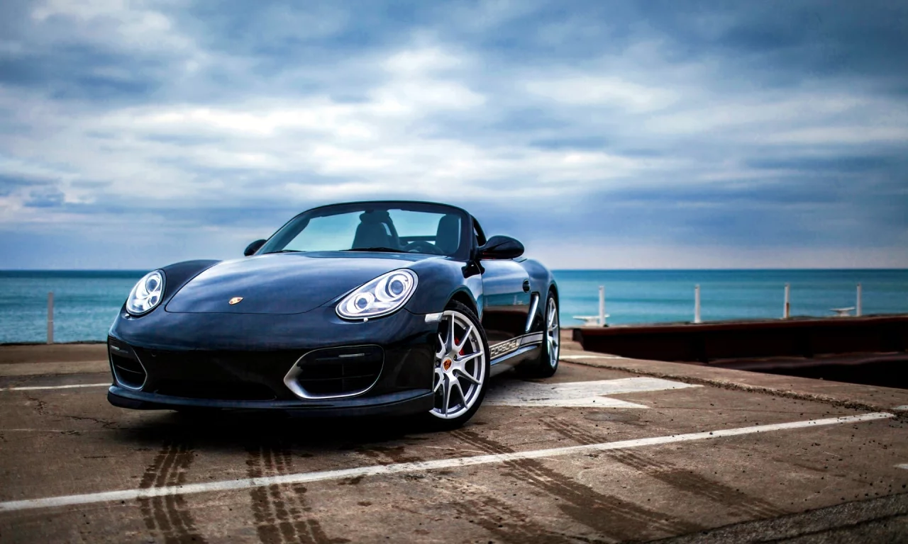 auto, porsche boxter, spyder