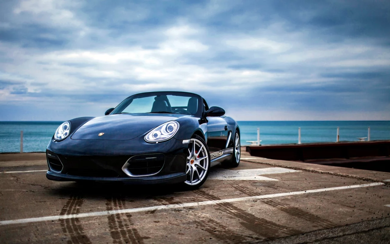 auto, porsche boxter, spyder