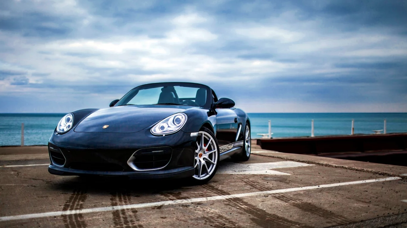 auto, porsche boxter, spyder