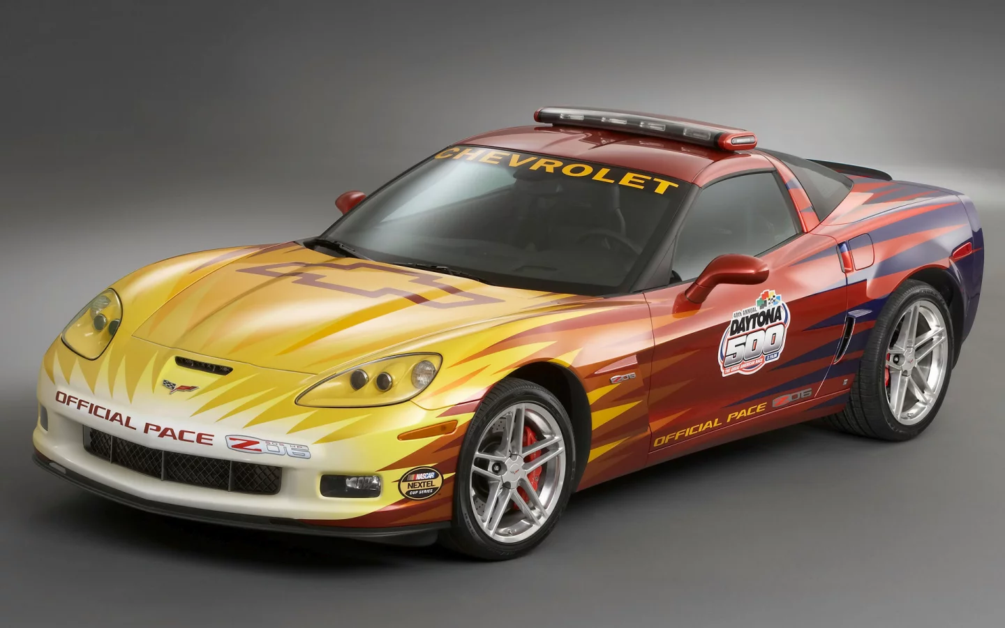 auto, chevrolet corvette, pace car