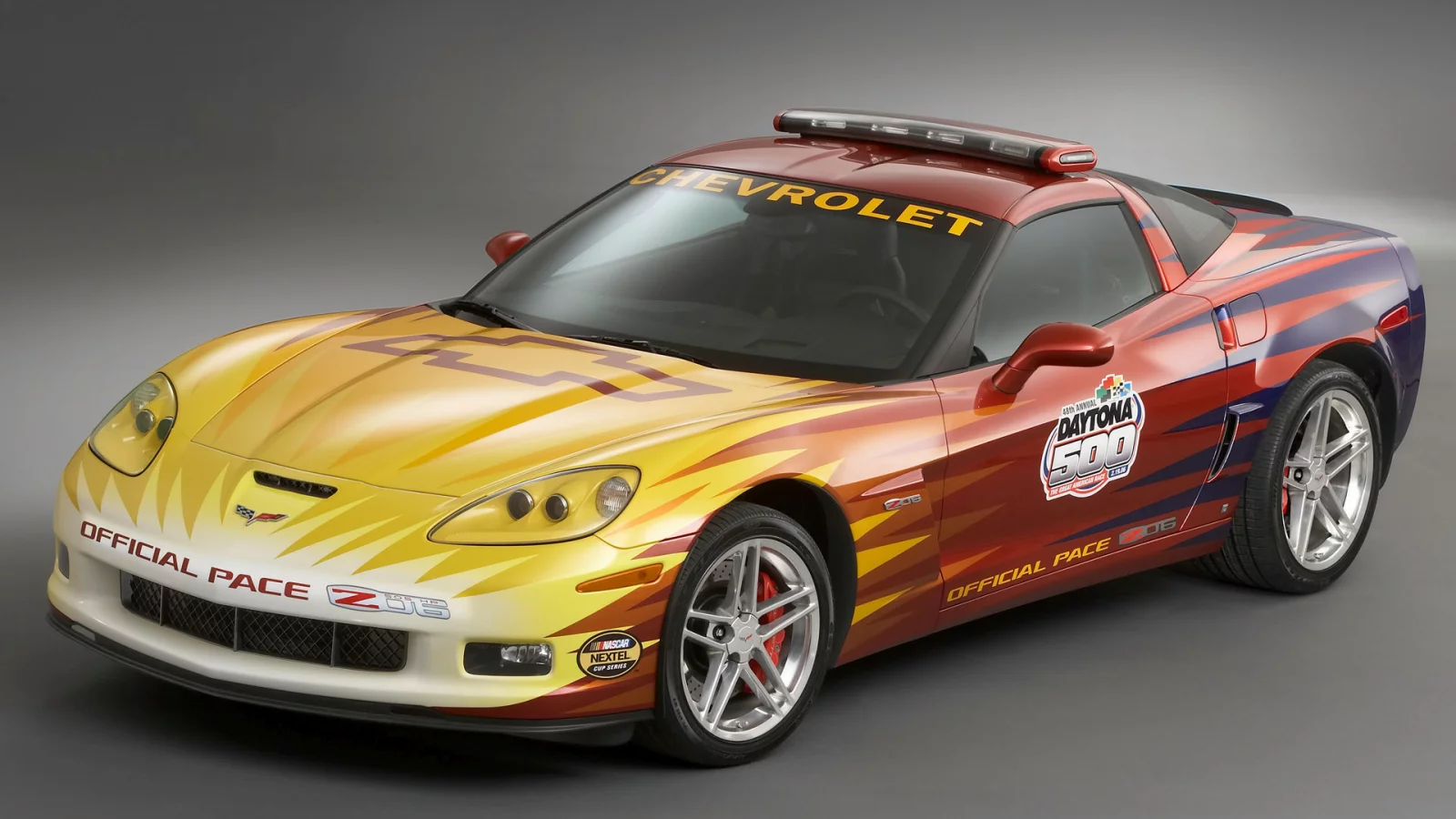 auto, chevrolet corvette, pace car