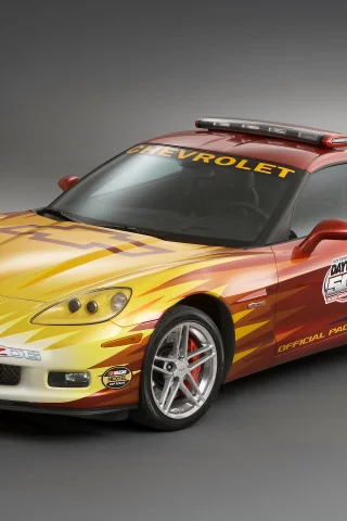 auto, chevrolet corvette, pace car