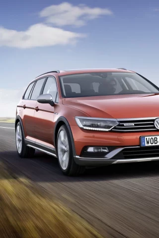 auto, volkswagen passat, alltrack