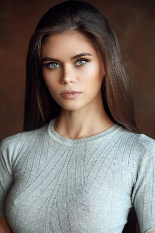 девушка, милая, симпатичная, портрет