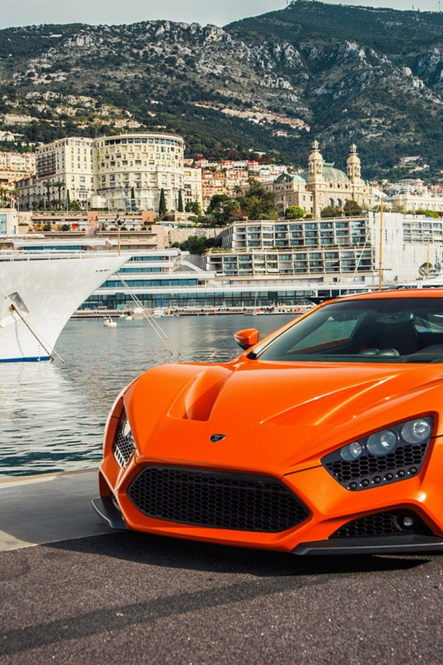 Zenvo st1 Orange