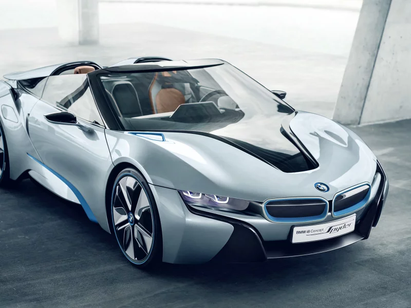 auto, bmw i8, spyder, concept