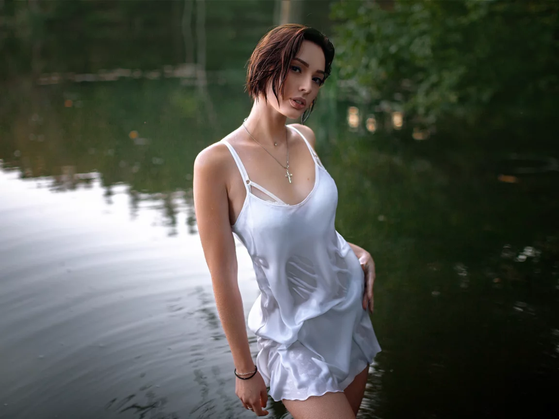 девушка, милая, симпатичная