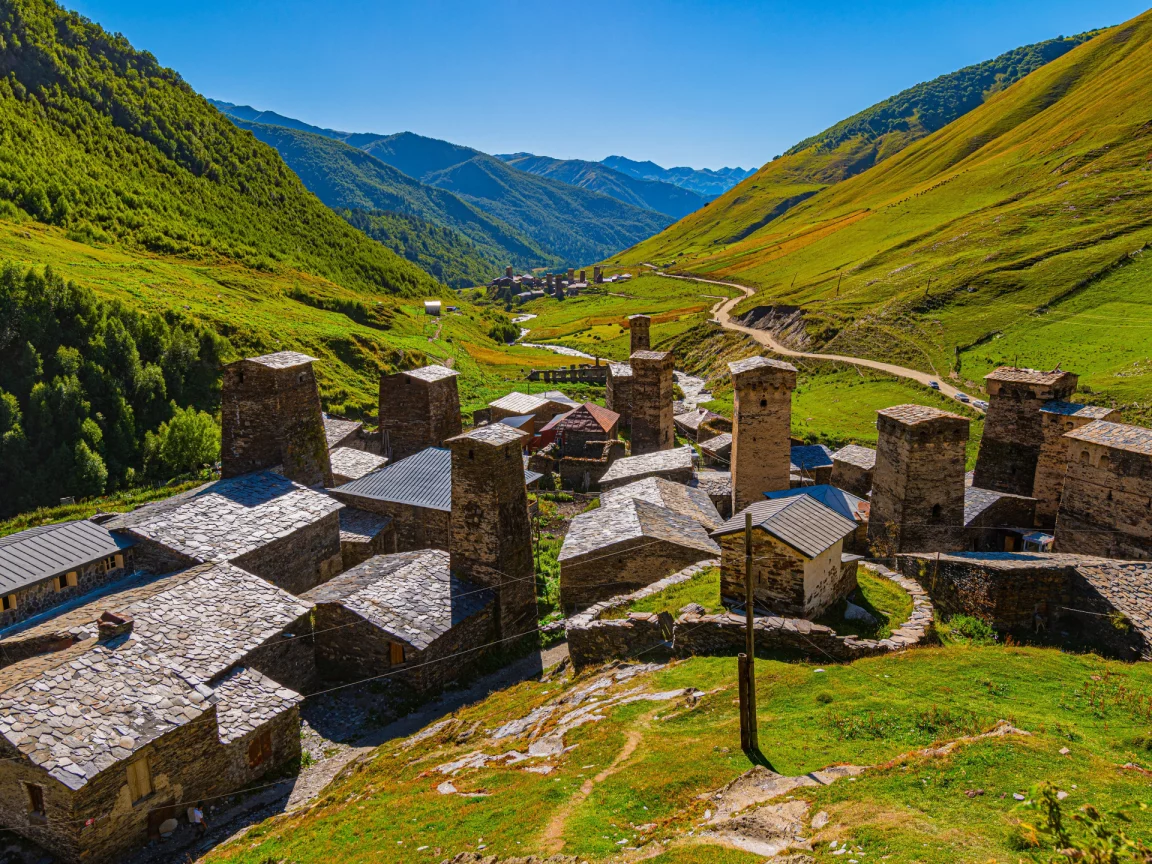 сванети, грузия, горы
