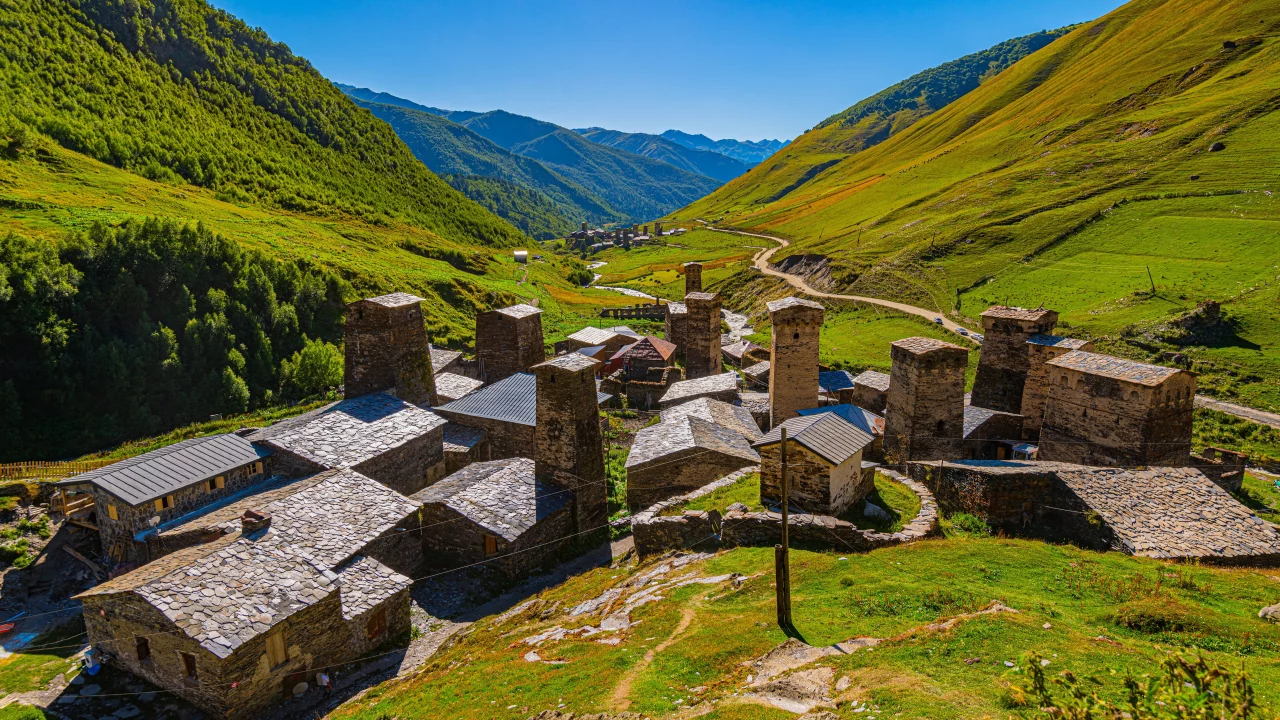 сванети, грузия, горы
