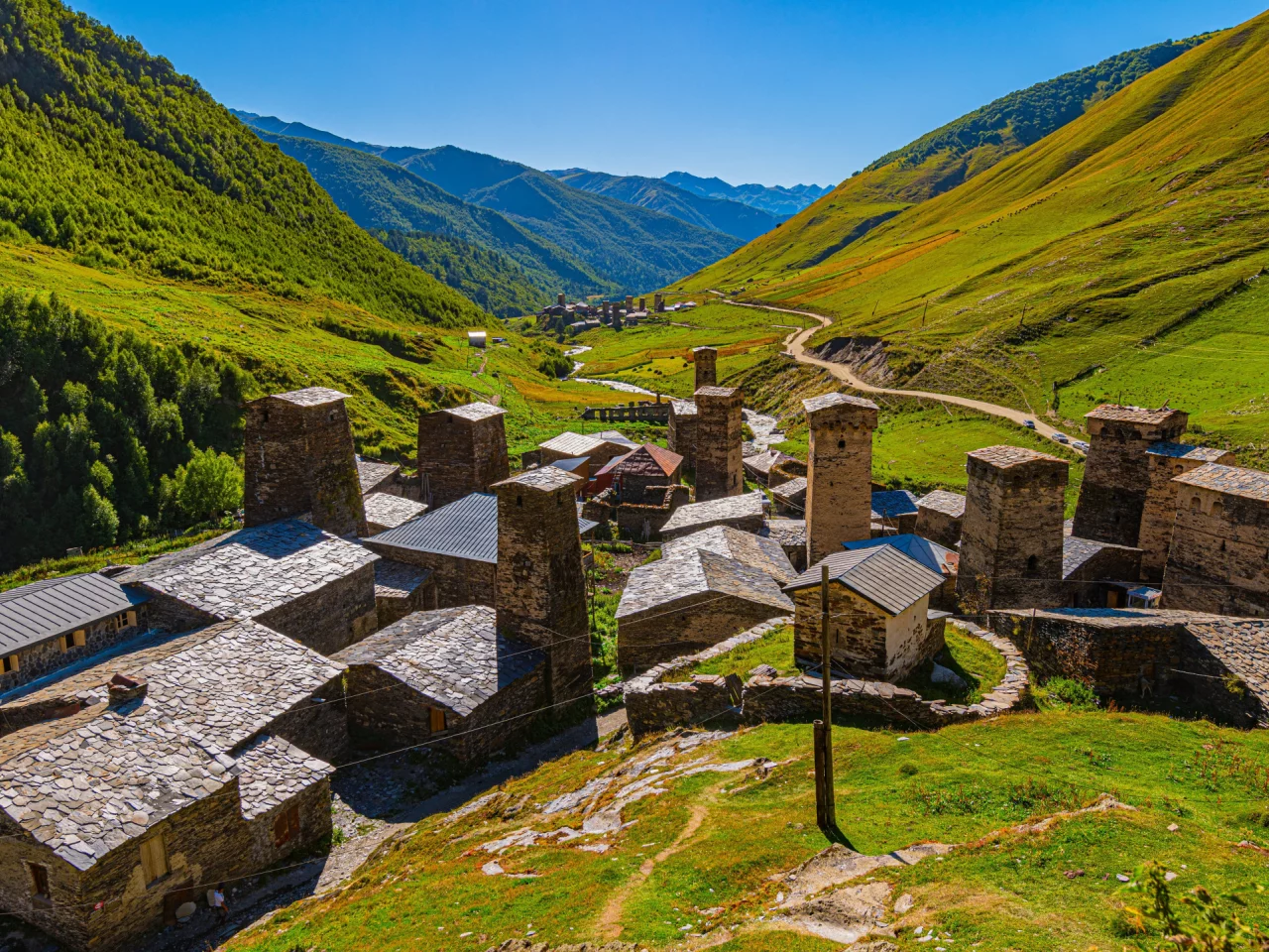 сванети, грузия, горы