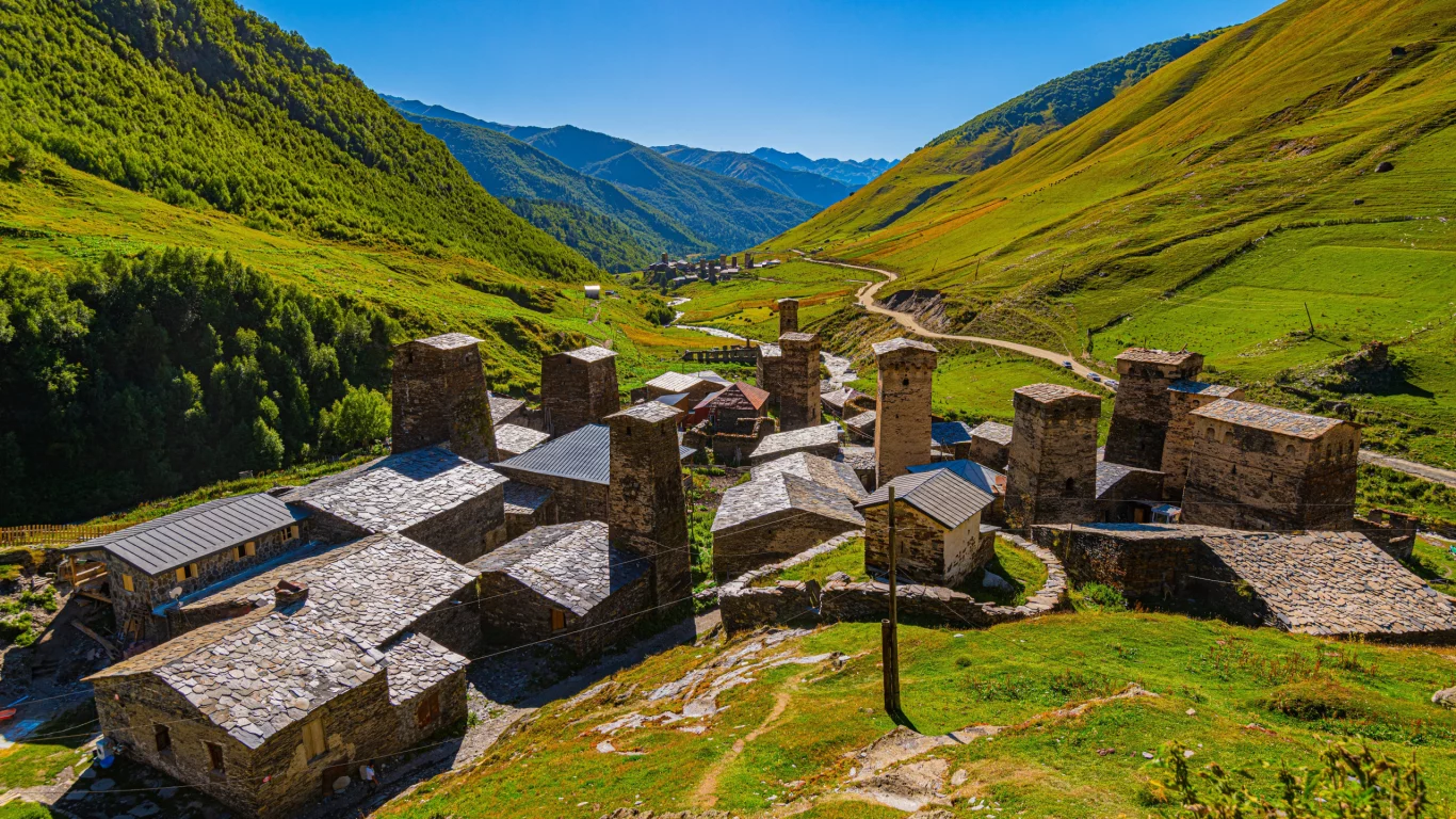 сванети, грузия, горы