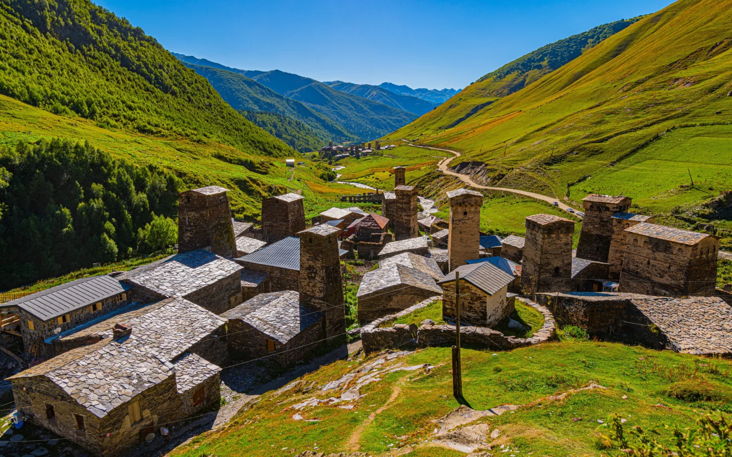 сванети, грузия, горы