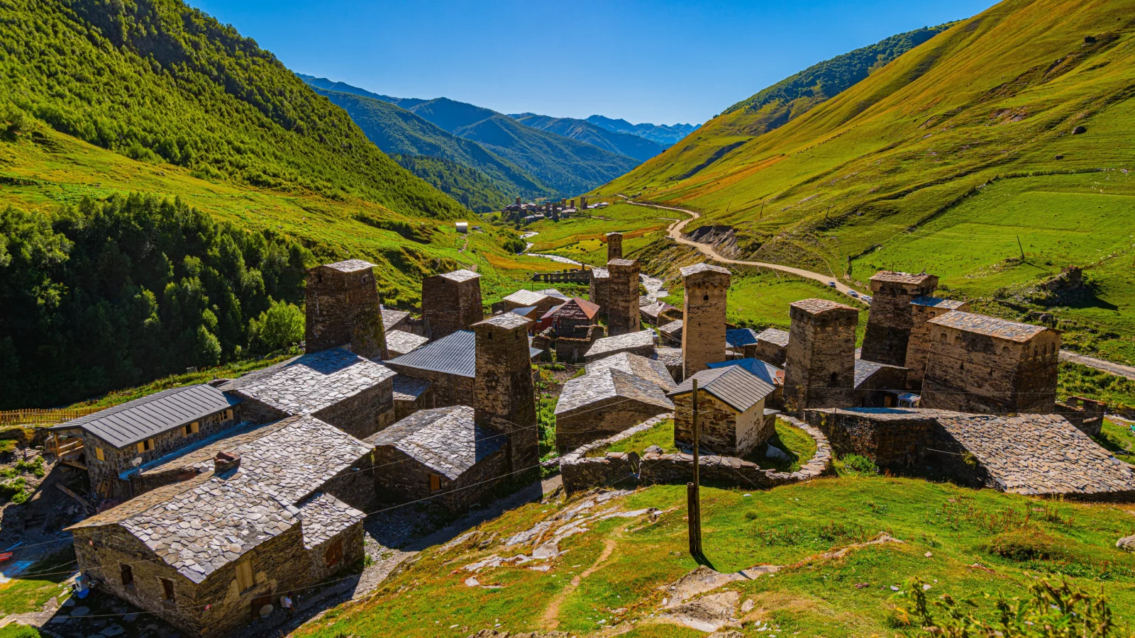 сванети, грузия, горы