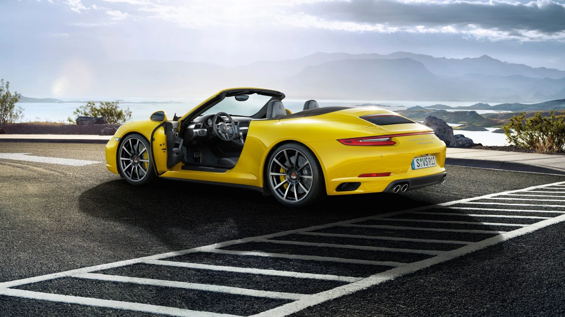 auto, porsche 911 carrera