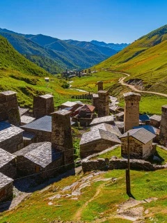 сванети, грузия, горы