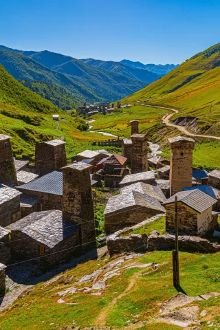 сванети, грузия, горы