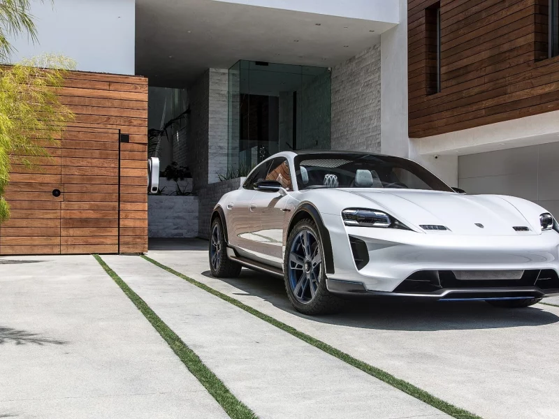 auto, porsche taycan