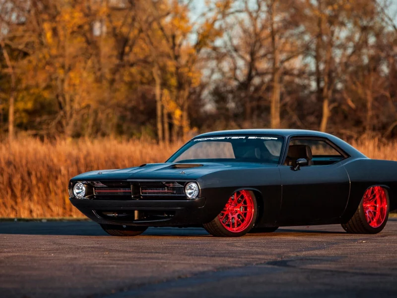 auto, plimouth barracuda