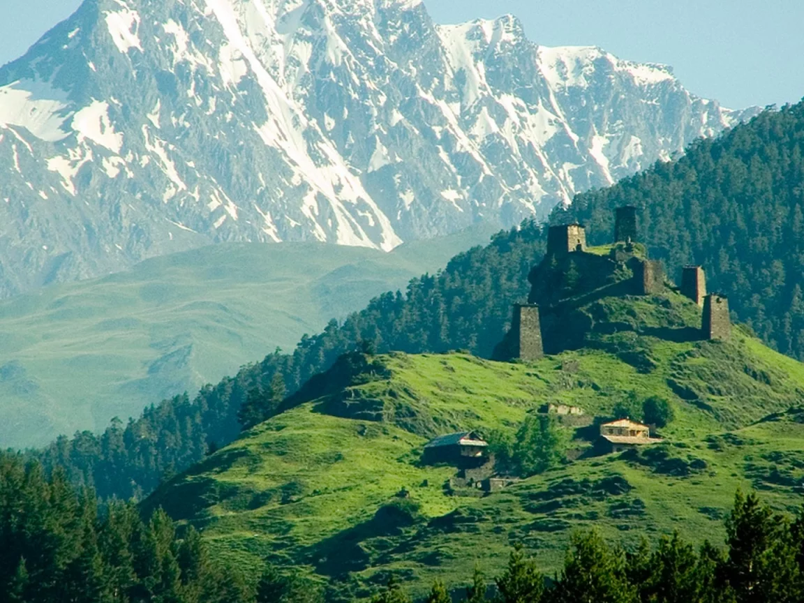 тушети, грузия, день