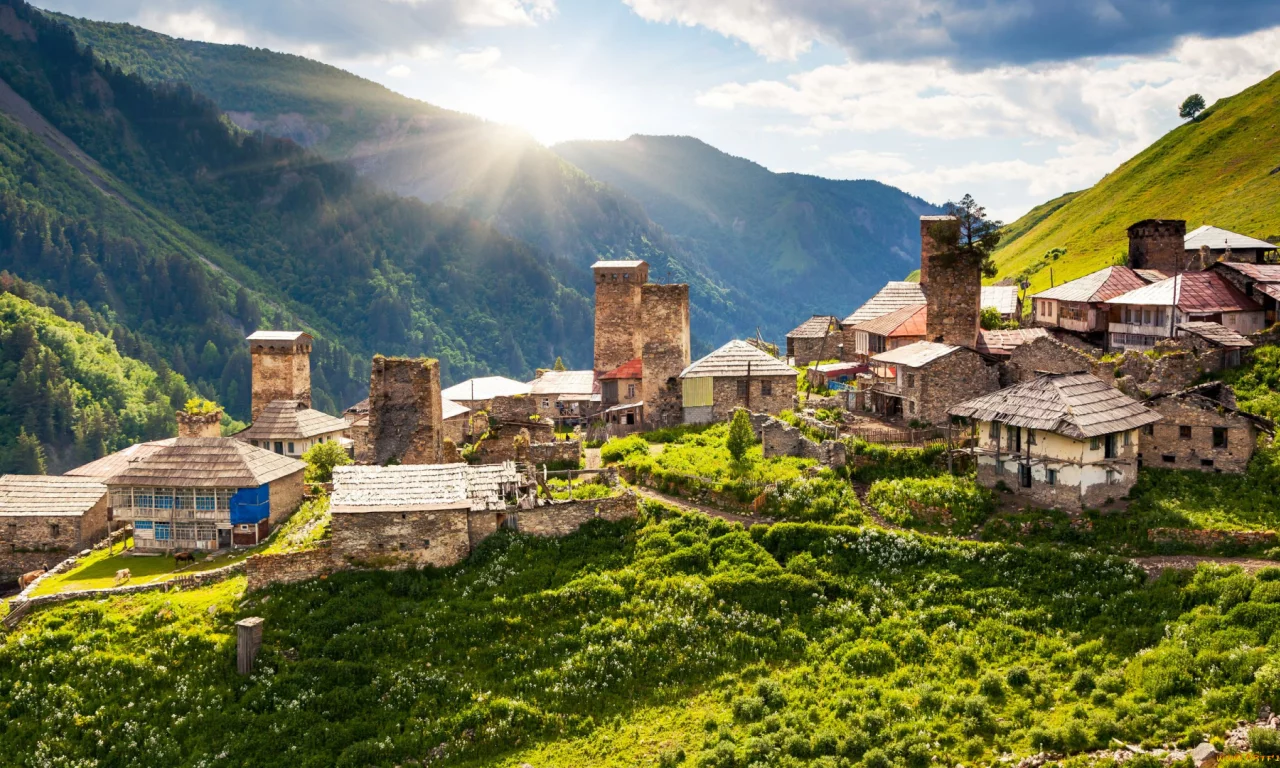 сванети, грузия, горы