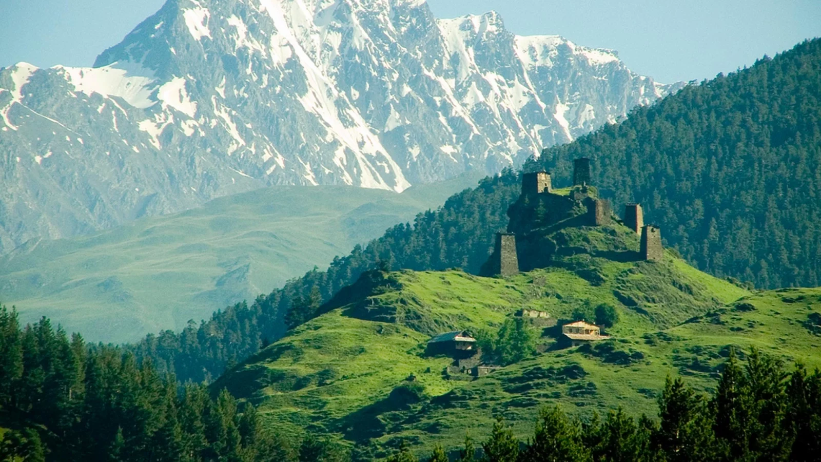 тушети, грузия, день