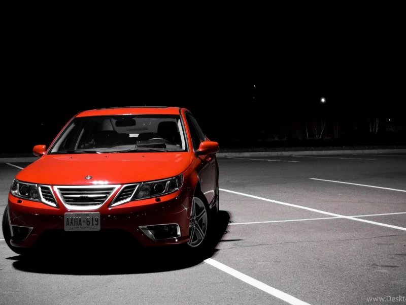 автомобиль, сааб, saab
