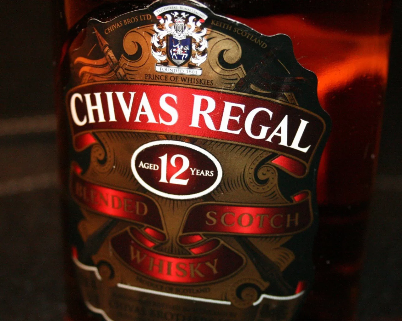 whiskey, chivas regal, 12 years old