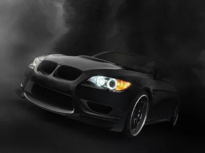 car, auto, bmw, black