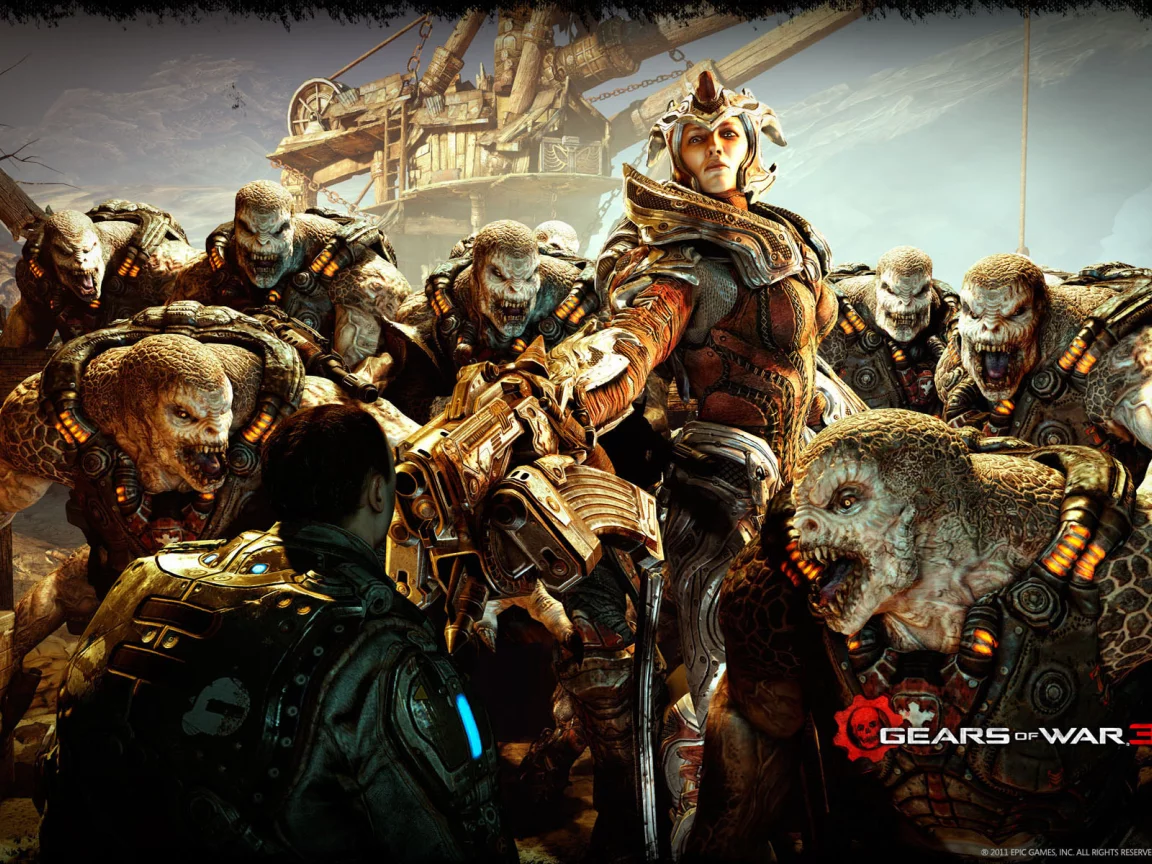 game, gears of war 3