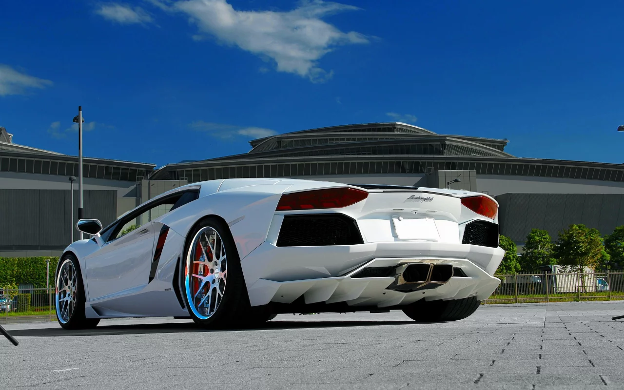 auto, lamborghini, aventador