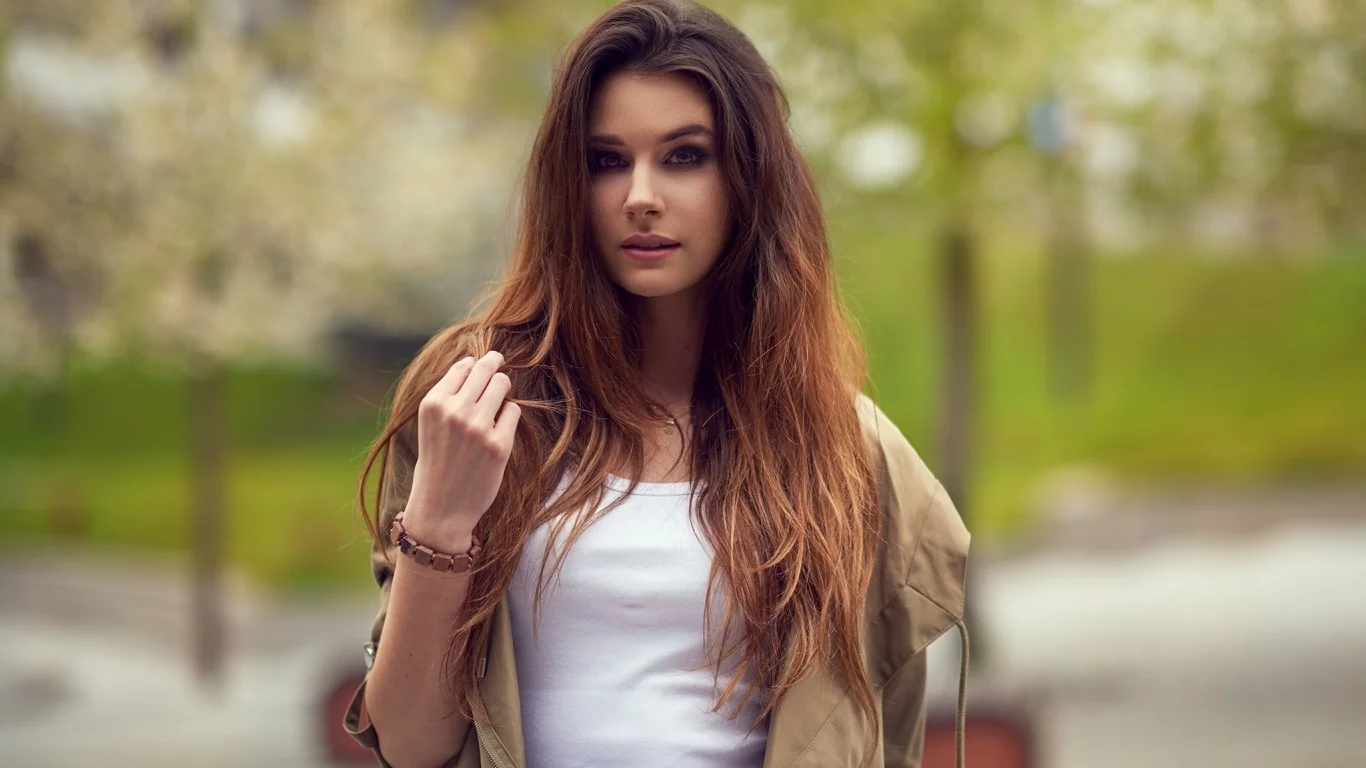 girl, sweet, beautiful, longhaired