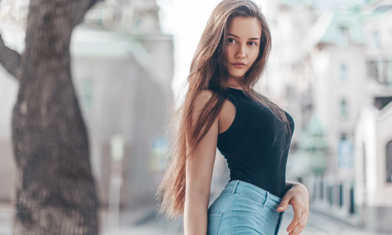 girl, beautiful, sweet, longhaired