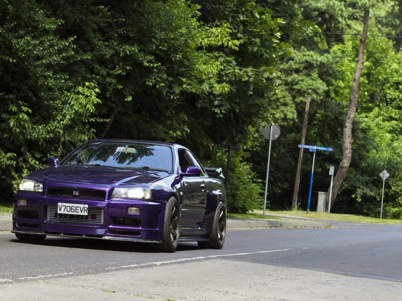auto, nissan skyline gt r