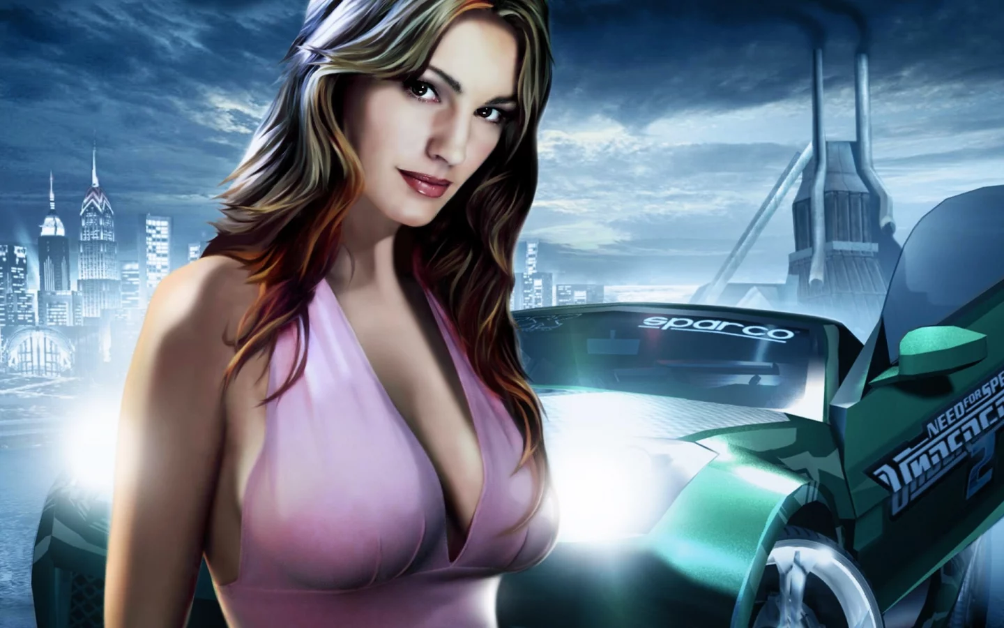game, need for speed, girl