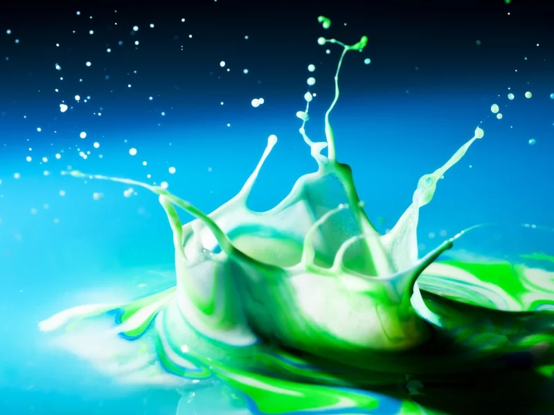 abstraction, drops, splashes