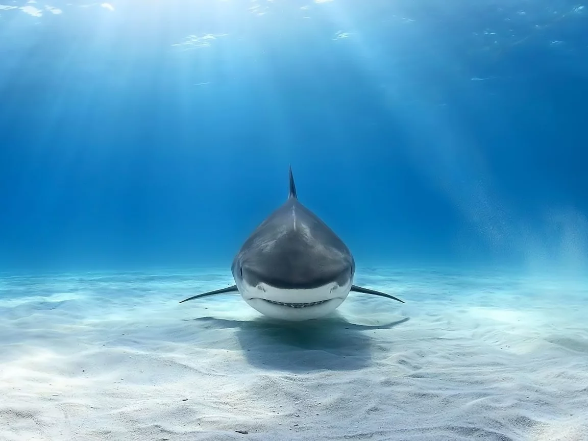 animals, shark, underwater