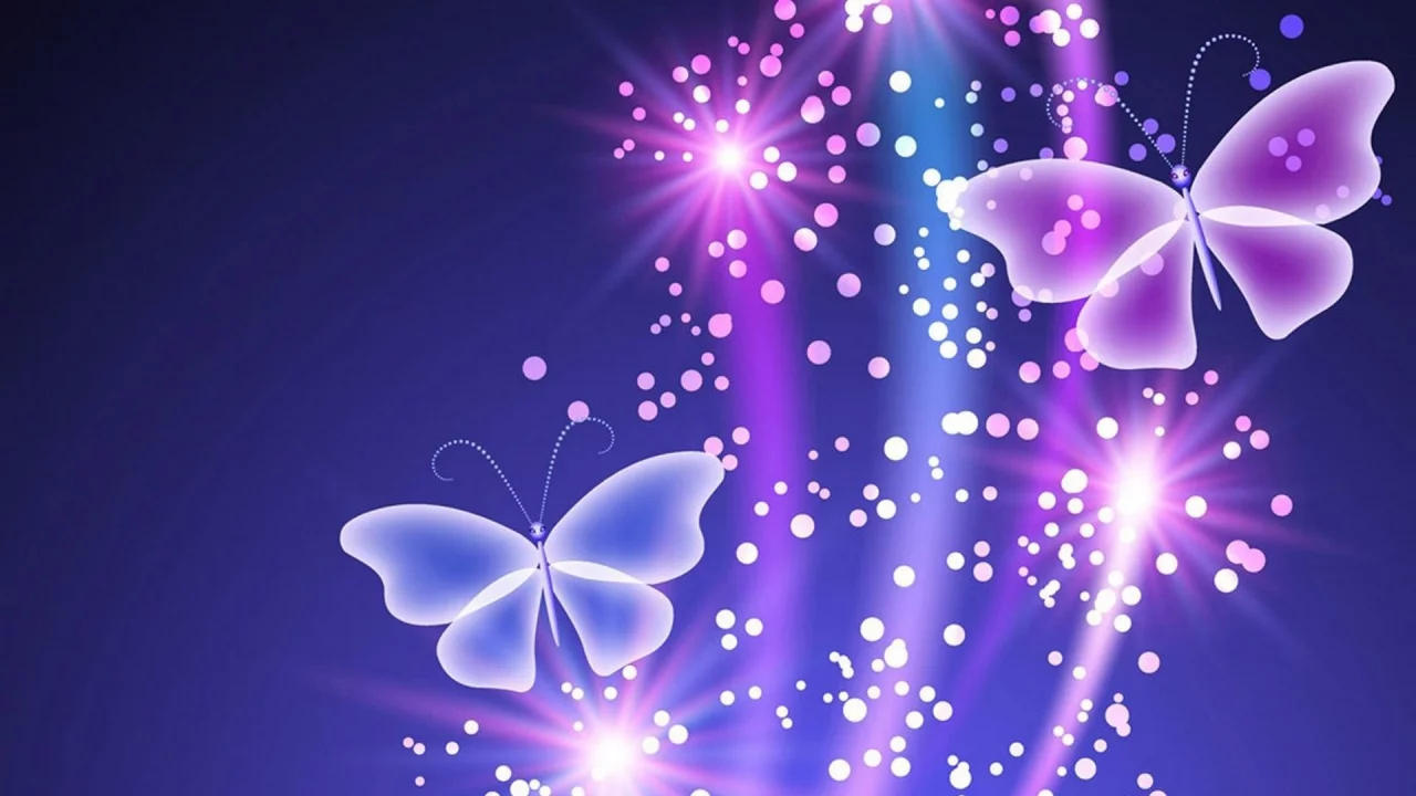 purple, butterfly, backgrounds
