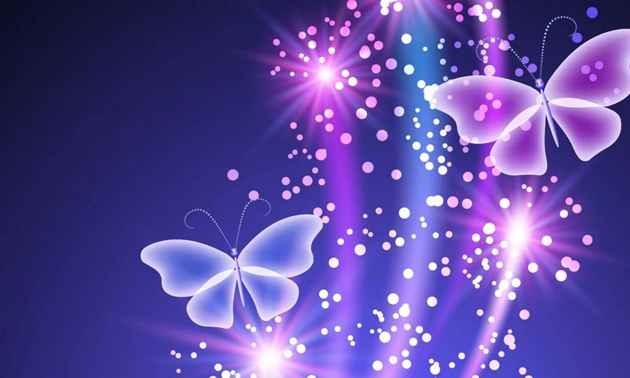 purple, butterfly, backgrounds