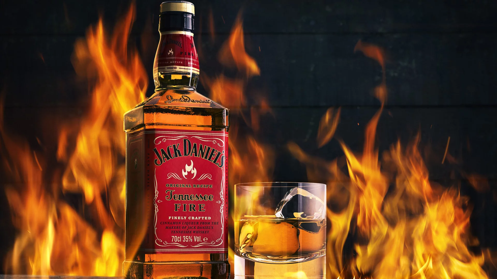 alcohol, bottle, whiskey, flame