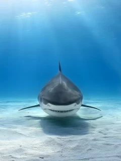 animals, shark, underwater