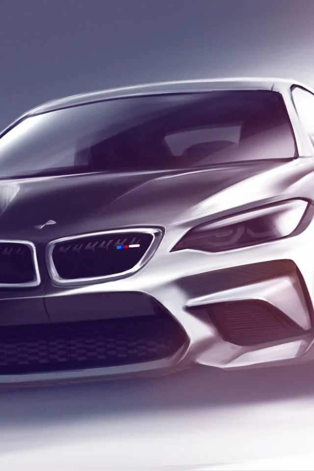 bmw m2, car, vehicle, concept, art, drifting, artwork