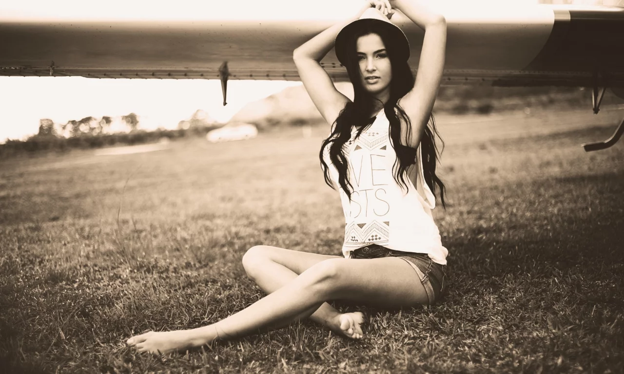 girl, beautiful, nature