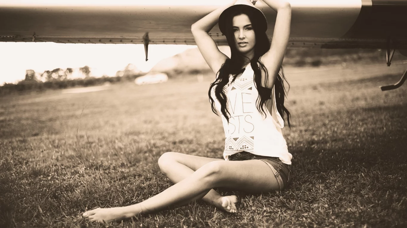girl, beautiful, nature