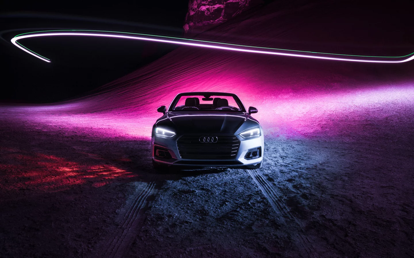 audi a5, light, design, sports car, audi