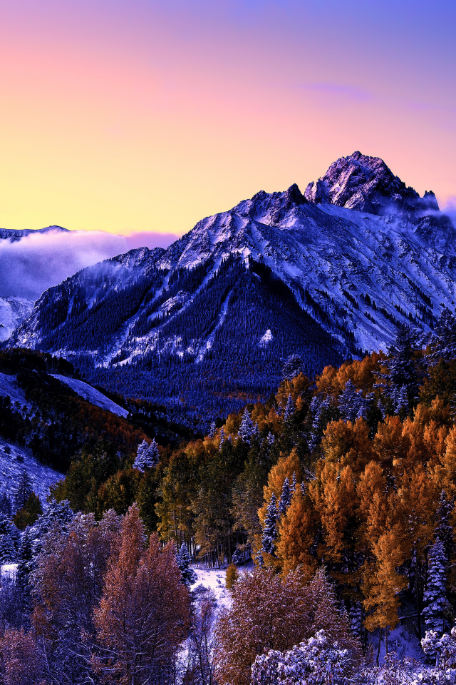 Evening in the mountains. Обои горы. Зимний вечер в горах. Обои на телефон горы. Обои на андроид природа.